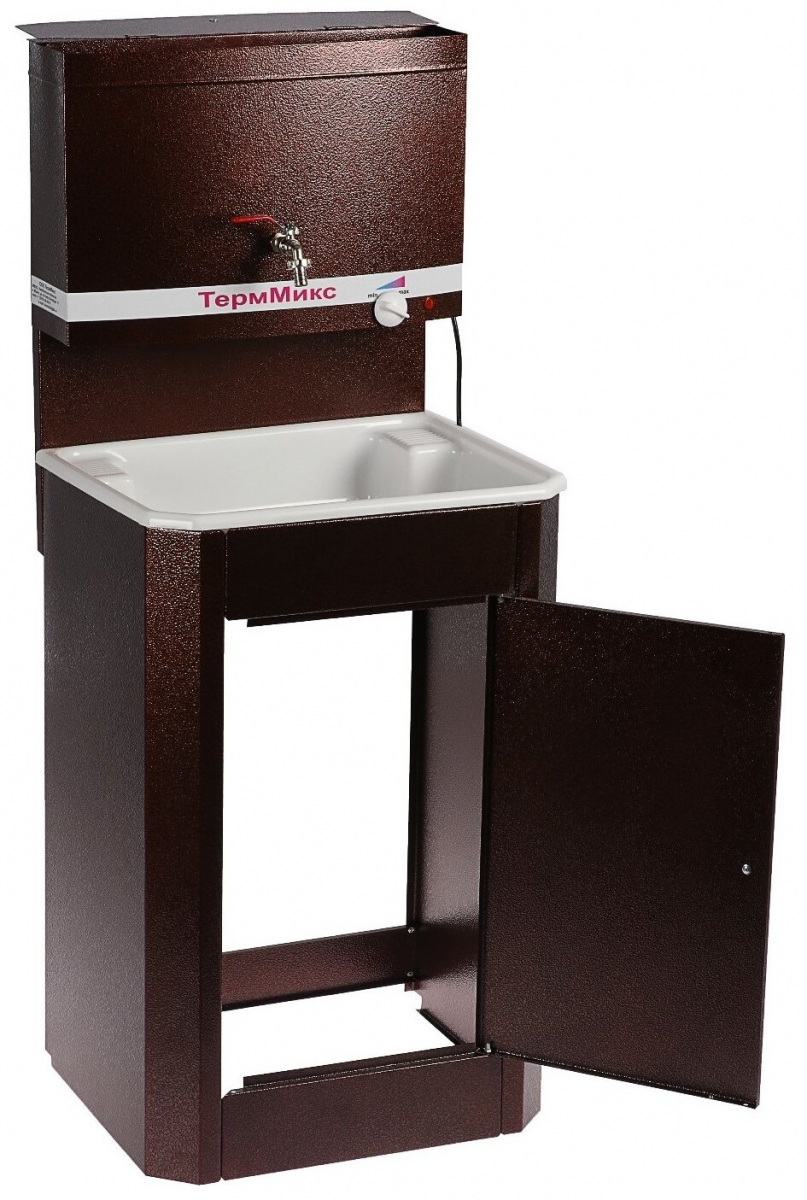 Умывальник с ЭВН нерж. медь "ТермМикс"