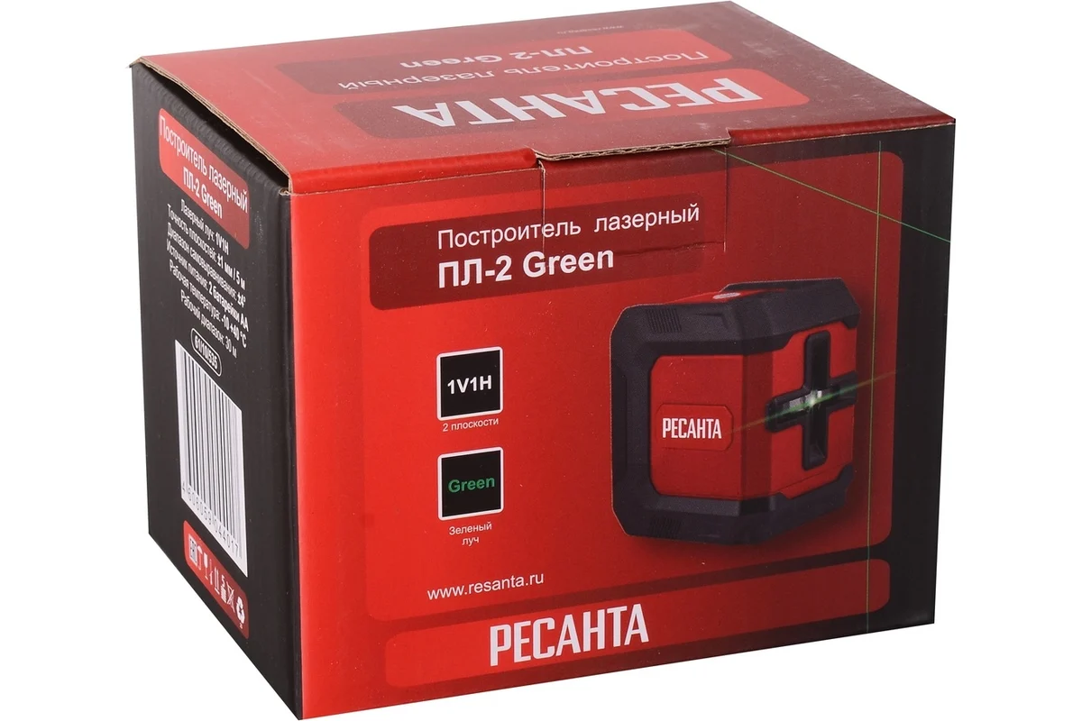Построитель лазерный ПЛ-2 Green Ресанта