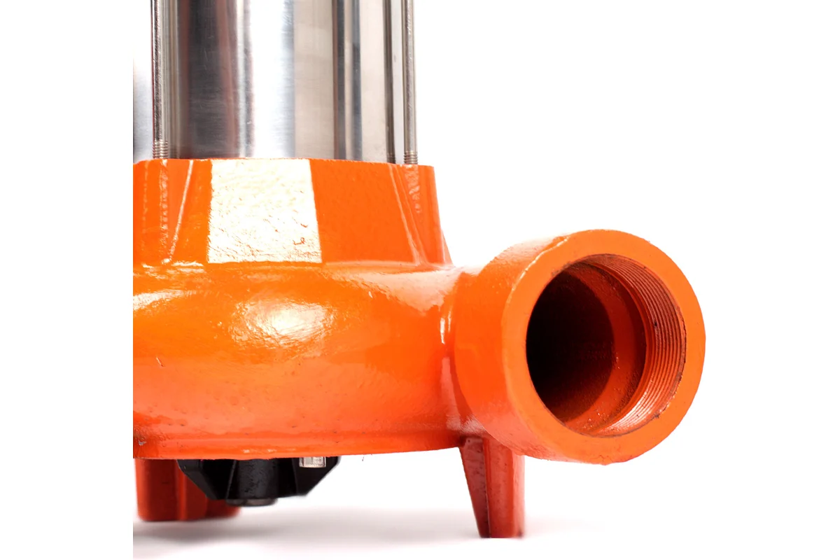 Насос дренажный PATRIOT FQ1200N, д/грязной воды, корпус - чугун, нож 1200 Вт, 18000 л/час.