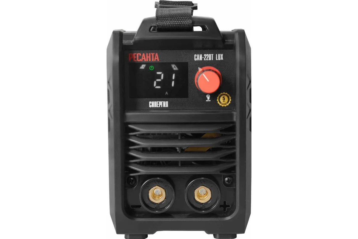 Сварочный аппарат инверторный САИ-220Т LUX Ресанта, 220В, ArcForce,Antistick,HOT START