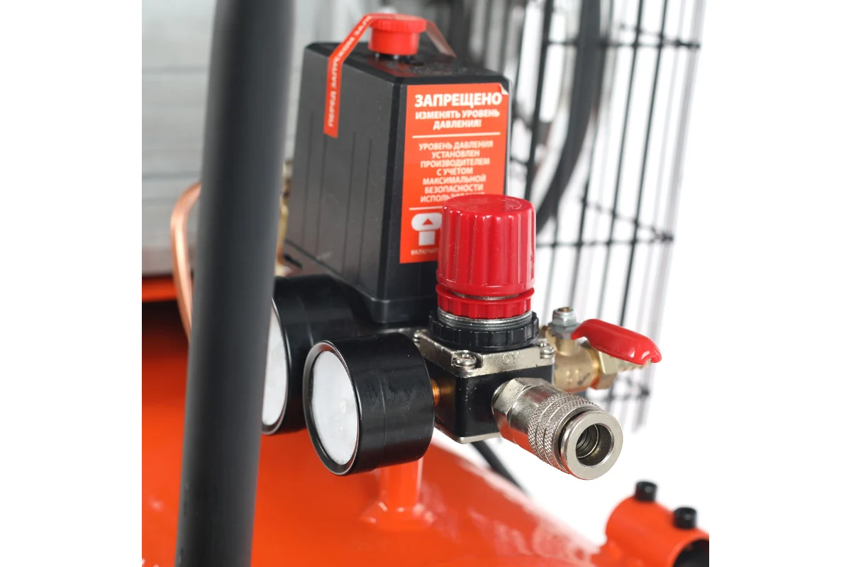 Компрессор PATRIOT Expert поршневой ременной PTR 100-440I, 440 л/мин, 10 бар, 2200 Вт, 100 л, быстро