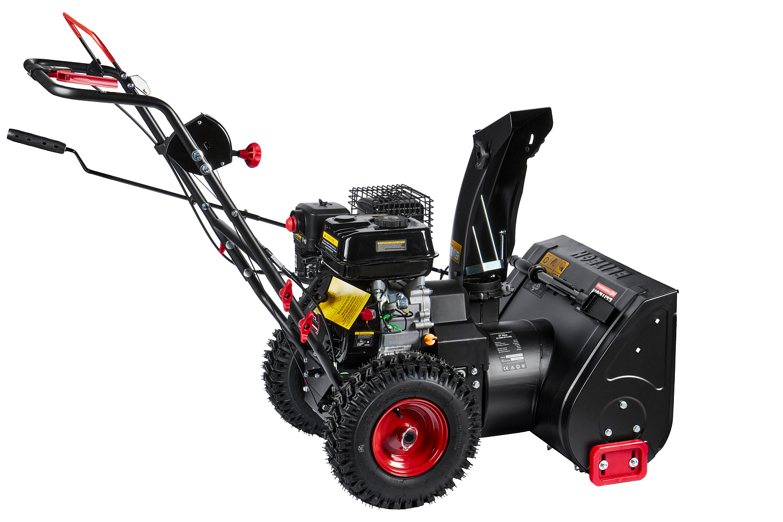 Снегоуборщик бенз.ELITECH HD ST 0656 (6,5 л.с.,шир. 56см, скор. +4/-2, колеса 13",ручной старт)