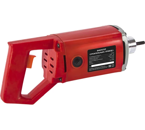 Вибратор глубинный DDE VD1330Z (1330 ВТ,13000 об мин,3,3 кг, вал  ZX35  2 м -3 м)