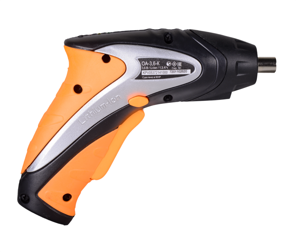 ВИХРЬ ОА-3,6-К  Отвертка акк, 3,6В,1,3Ач, Li-Ion, 3,5Нм, кейс