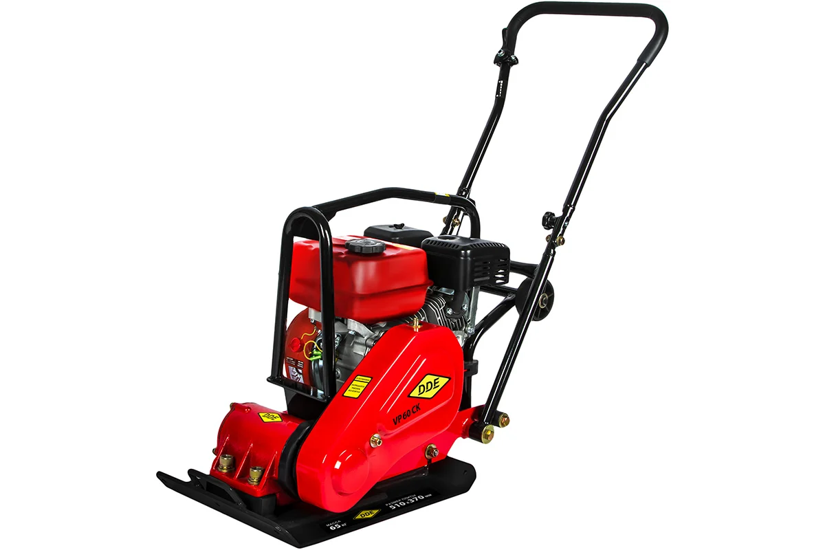 Виброплита DDE VP60-CK, 4х-тактн. дв.LONCIN G200F, 6,5 л/с, плита 510*370мм, 12,5 кН, 65кг