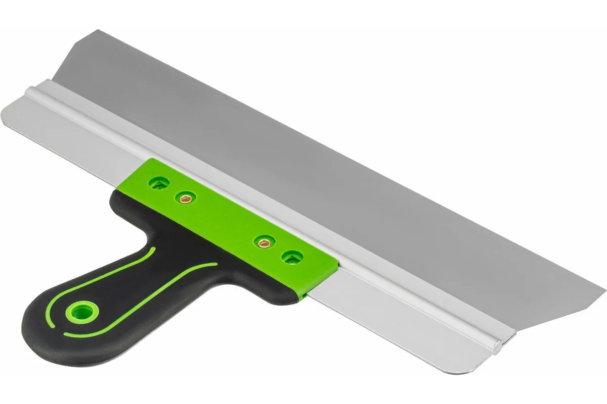 Шпатель фасадный, нержавеющая сталь 420S45, 350 мм, 2-компонентная ручка// Сибртех