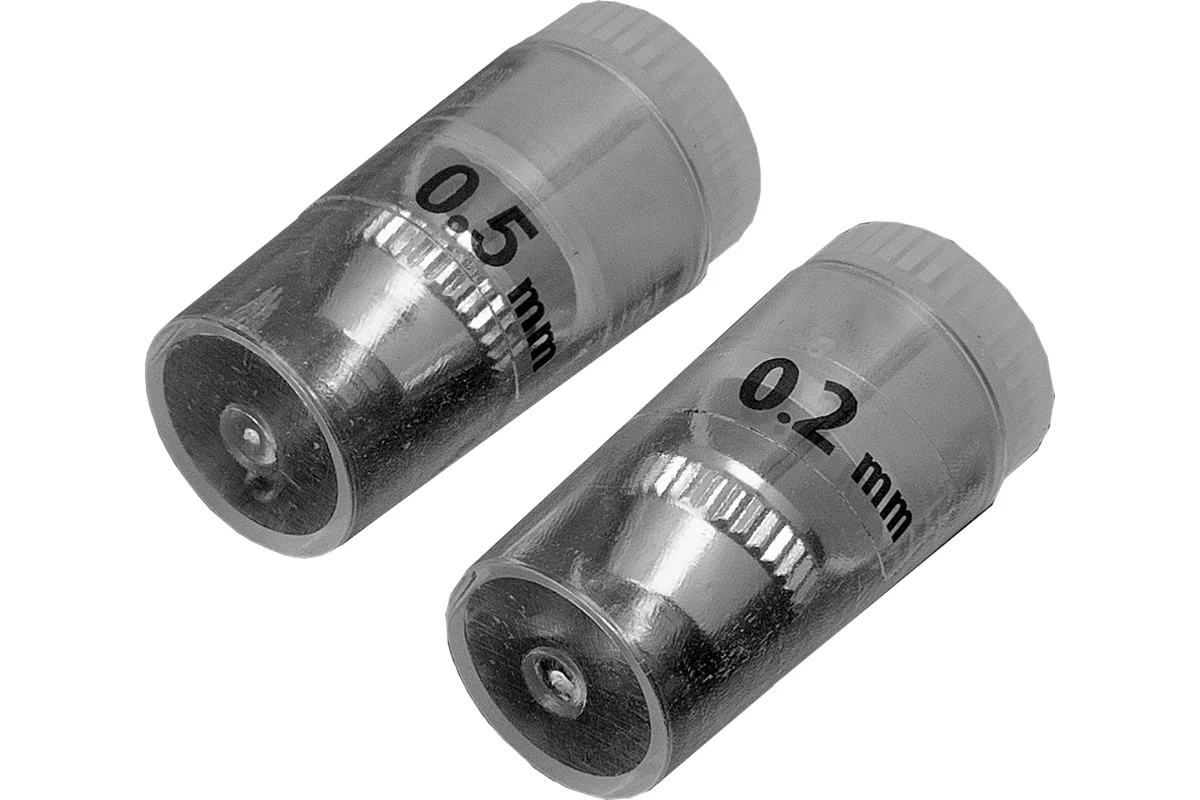 Аэрограф с верхним бачком AB1, 0.2/0.3/0.5 мм, 7 мл, 9 л/мин// Denzel