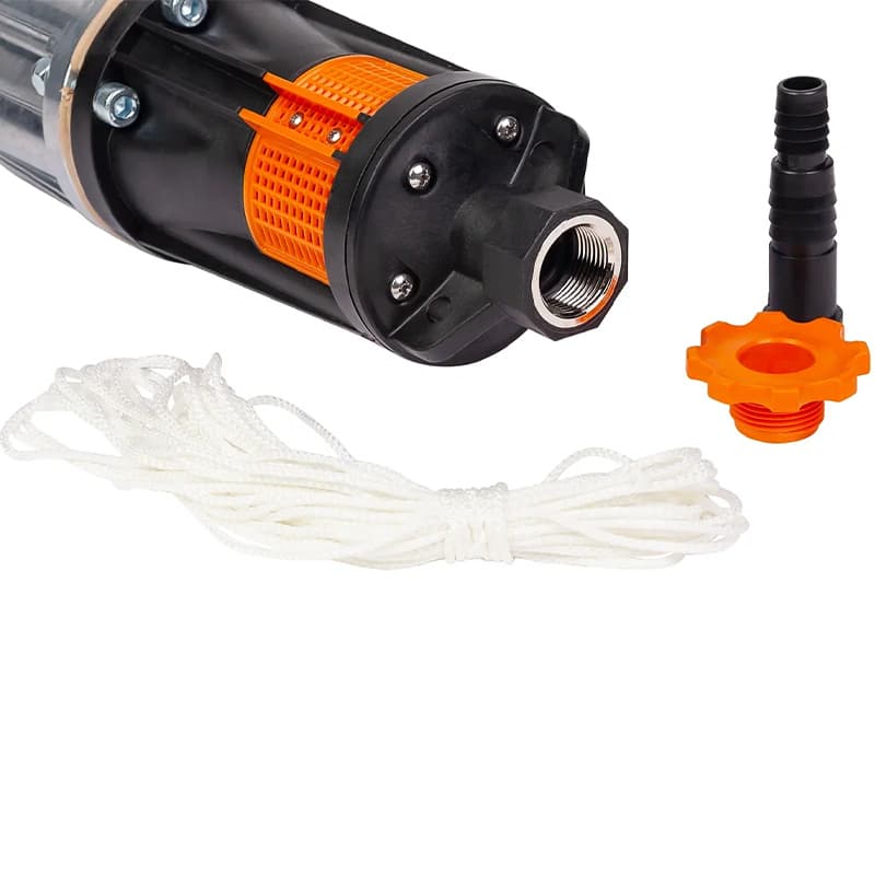 Эл. насос КАЧАН вибрационный 240Вт, 20л/мин, напор 60м, верхний забор, шнур 16м// Джилекс