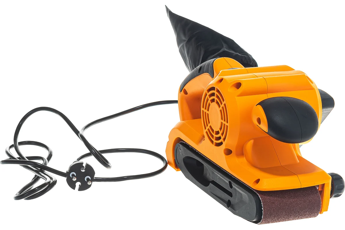 Ленточная шлифмашина ЛШМ-75/900 Вихрь, 900 Вт, лента 75х533мм, 360 м/мин, 3 кг