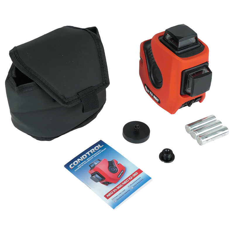 Лазерный нивелир-уровень NEO X2-360, диап. 30/60 м, ± 0,3/± 4,5 // CONDTROL