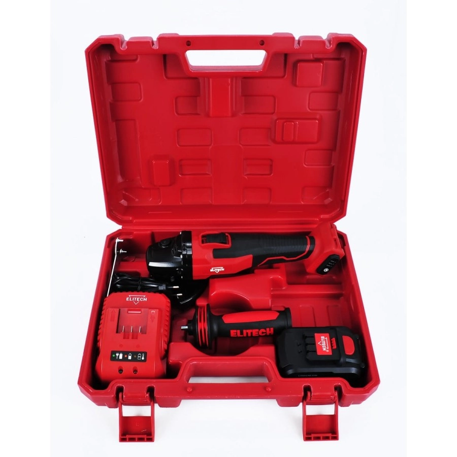 ELITECH МШУ 18БЛ Угловая шлифмашина аккум.