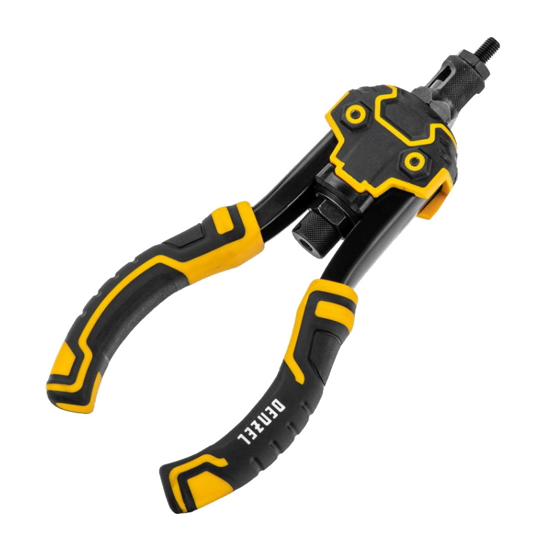 Заклепочник для резьбовых заклепок, двуручный, заклепки М3, М4, М5, М6, М8, М10, M12// Denzel