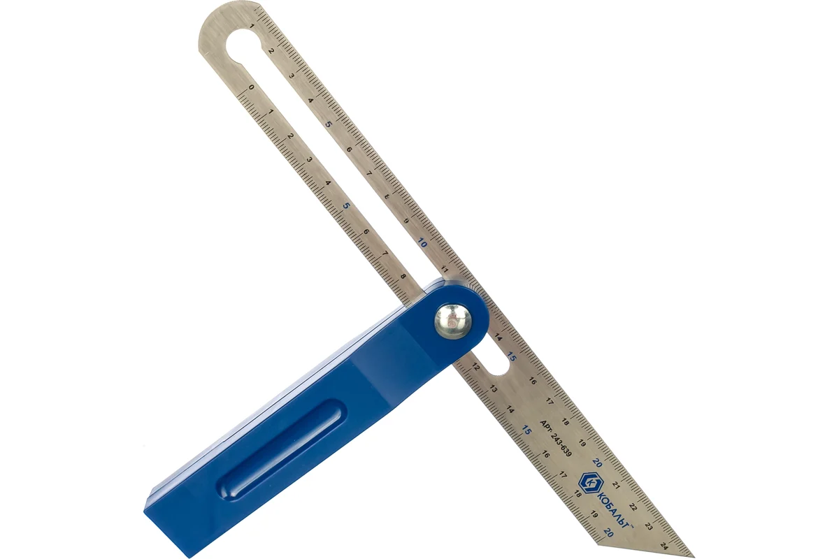 Угломер переставной КОБАЛЬТ малка, 250 мм
