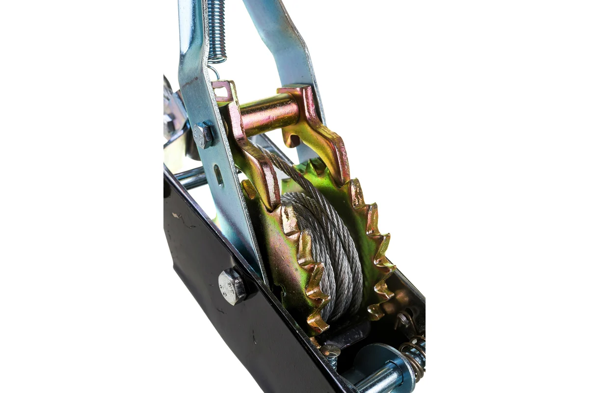 Лебедка ручная рычажная 1,0 т. храповичная //АВТОДЕЛО