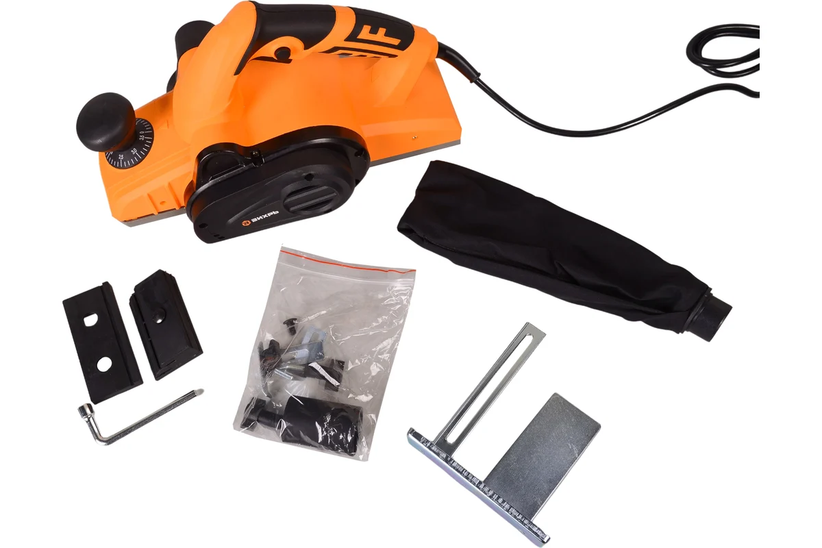 ВИХРЬ Р-110/1300  Рубанок, 1,3 кВт, 15000 об/мин, шир/гл. строг. 110/3мм, 5 кг