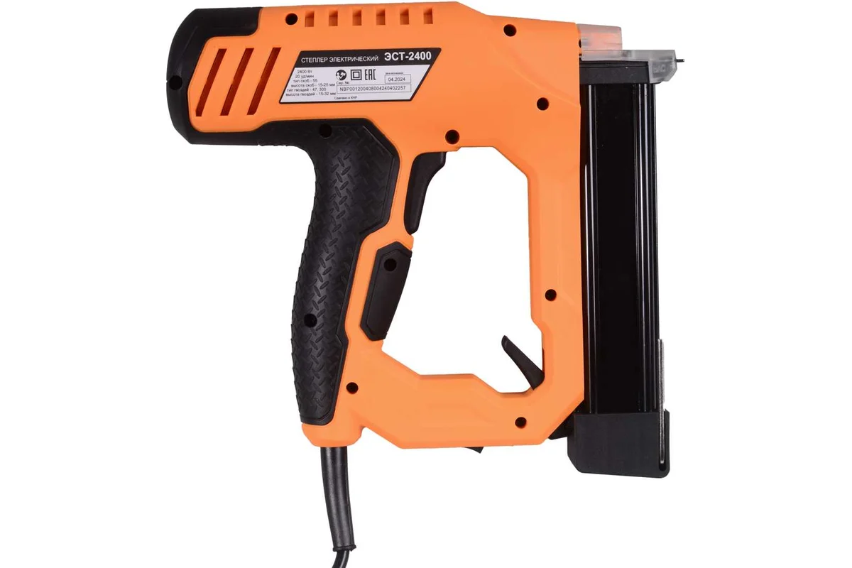 Степлер электрический ЭСТ-2400 //  Вихрь