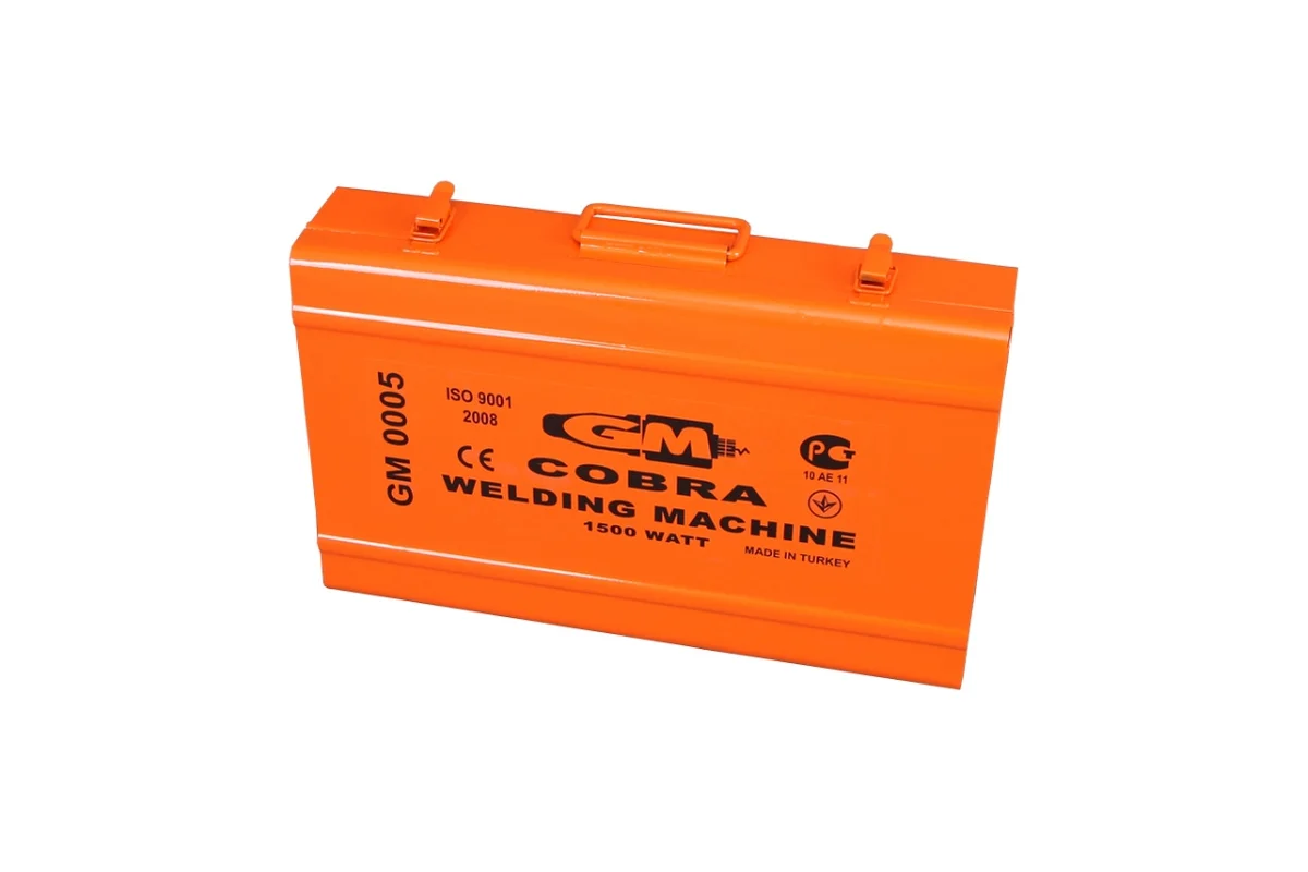 Паяльник COBRA GM 0005,  1500Вт, насадки Ø 20/25/32/40мм, для полипропиленовых труб 