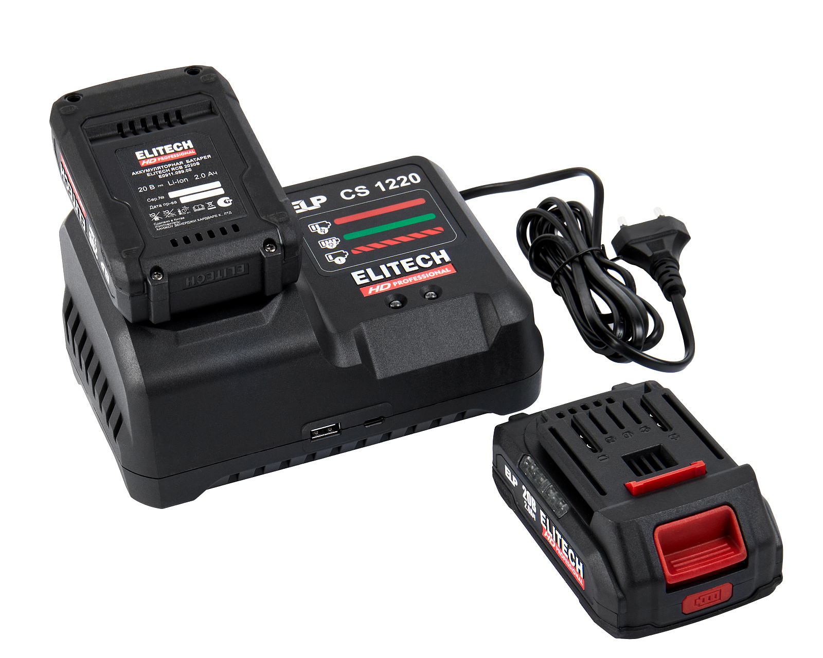 ELITECH CD 20ISL2 (E2201.041.01) (Дрель аккумуляторная) бесщеточная