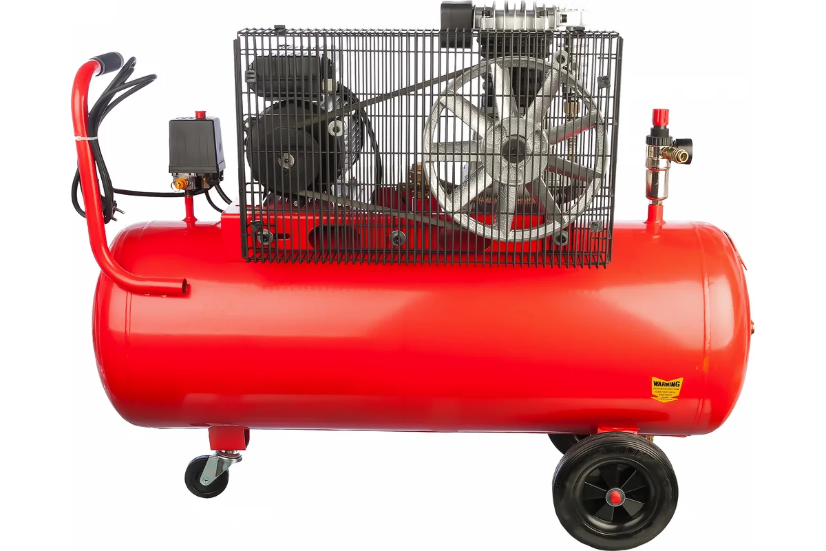 Компрессор 100л FUBAG В4000В/100 СМ3, рем, 400 л/мин, 10б, 2,2кВт, 220В, 1ц/2п/1ст