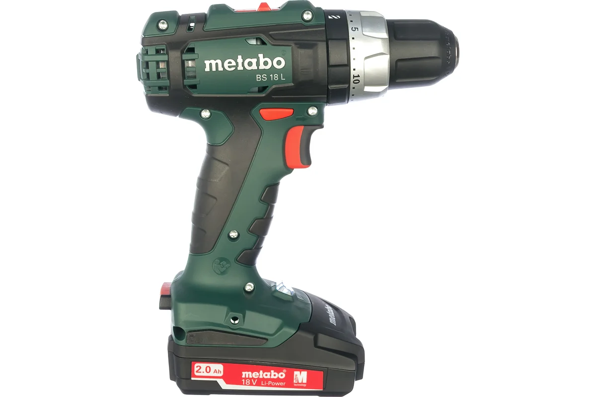 Metabo Аккум.дрель-шуруповерт BS 18L 50Hm.2*2Ач,кейс