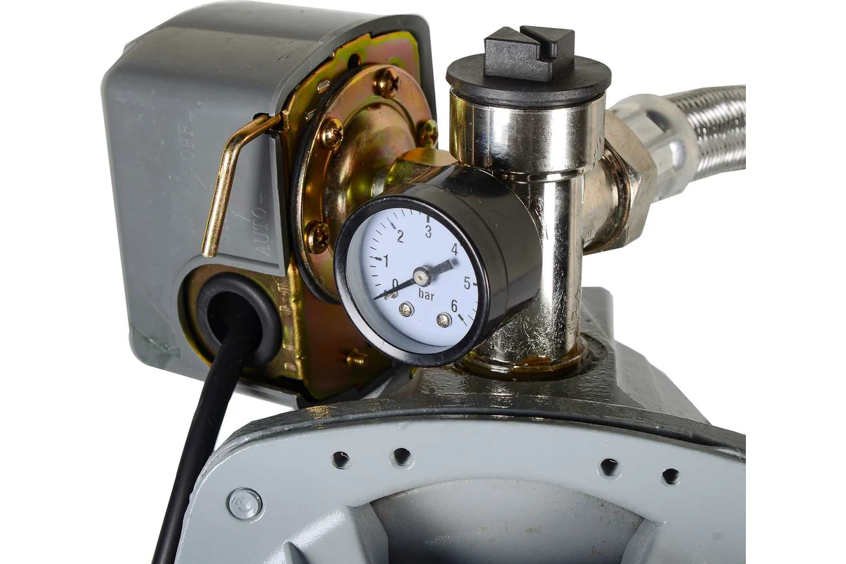 Насосная станция Ресанта АНС-3600П 800Вт, 40м, 60л/мин,гидр-р 24л,гл.всас.9м,1"