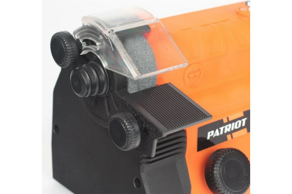 Станок точильный многофункциональный PATRIOT BG 110 с гравером на гибком валу и набором насадок, мощ