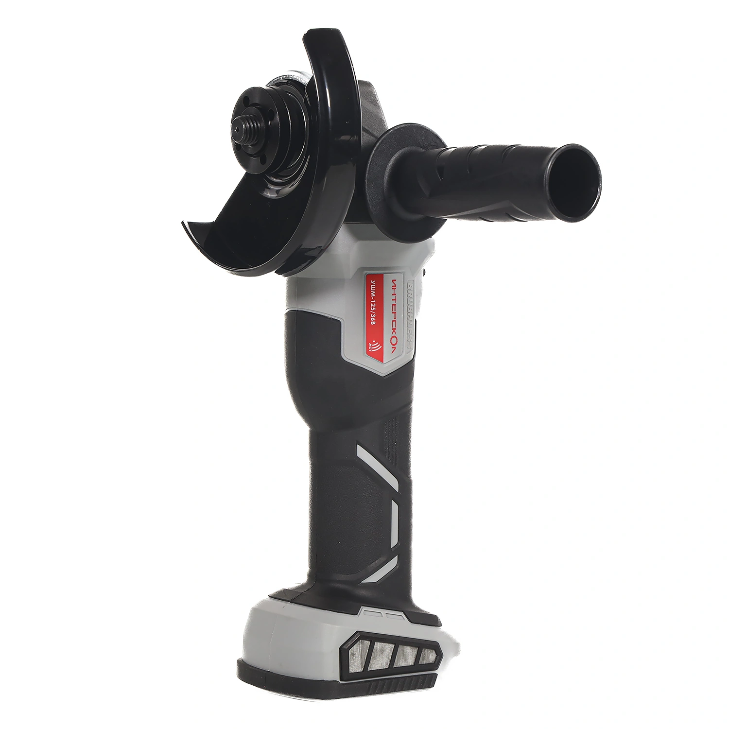 УШМ-125/36В бесщеточная аккум. угловая шлифмаш. Li-ion АПИ (кейс, 2 аккум. 2,0Ач, ЗУ)