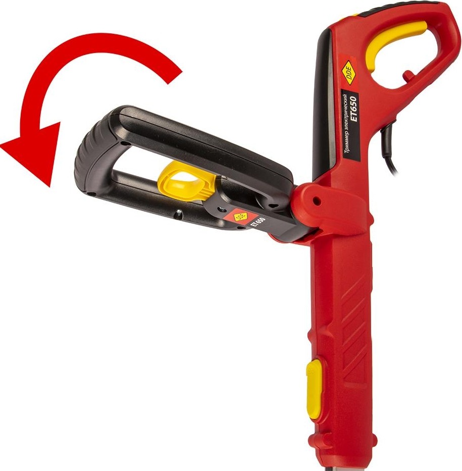 Триммер электрический DDE ET650 (650 Вт ниж двиг 4 регулировки)