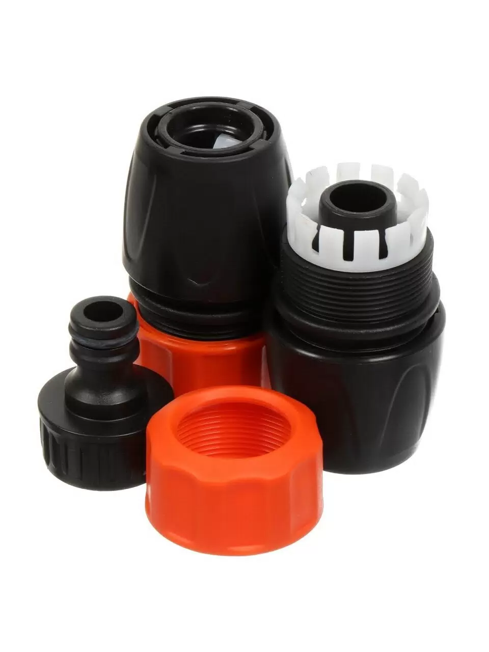 Шланг поливочный, 3/4 '', 19 мм, 12 атм, армированный, 25 м, 3 слоя, Жук, Люкс, ТЭП, с фитингом, 710