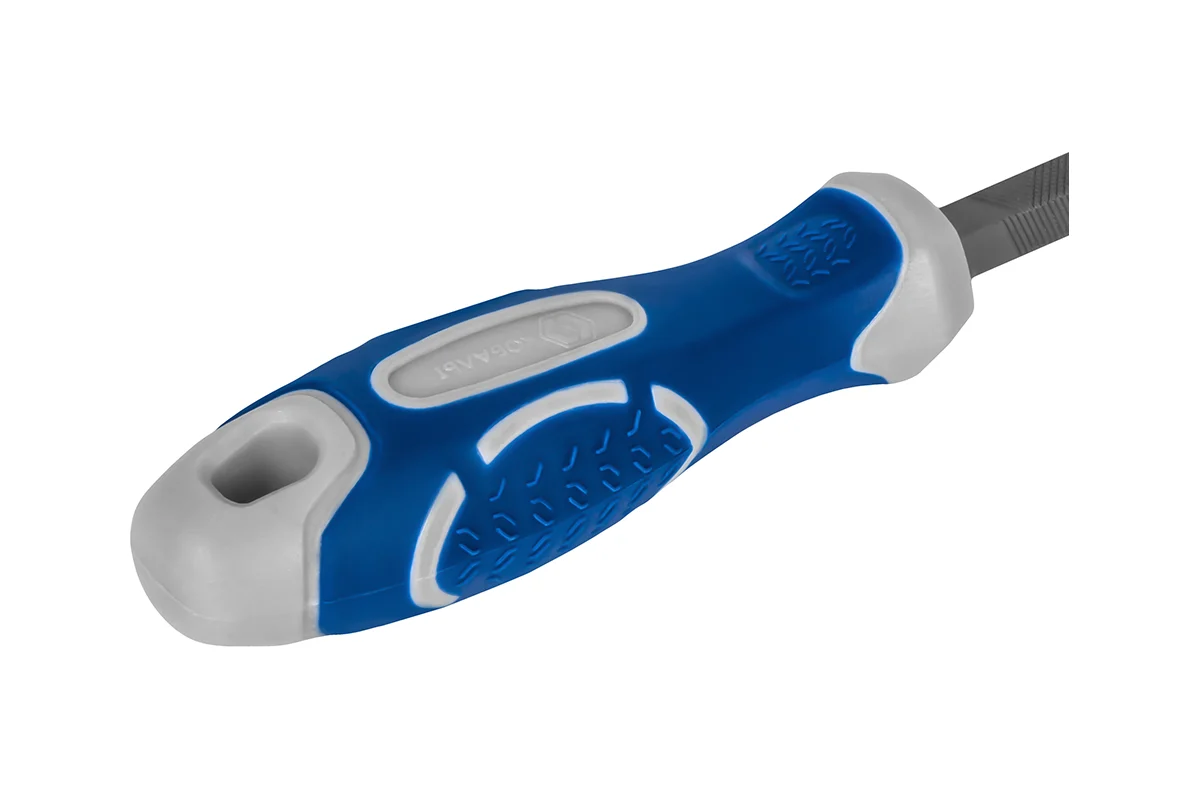 Напильник квадратный КОБАЛЬТ двухкомпонентная рукоятка, № 1, 200мм, подвес