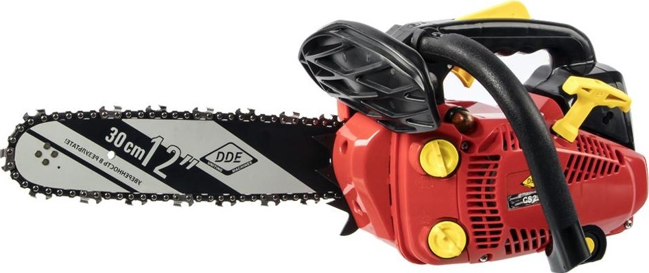 Пила цепная бензиновая DDE CS250-12" (25,4 см3 1,1 кВт/1,5 л.с. 30 см 3/8"PM/45/1,3)
