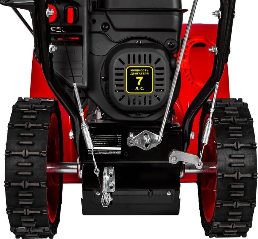 Снегоуборщик бензиновый DDE ST7067 (7,0 л.с., ширина 66 см, скор. +6/-2, кол. 14", упр-ние на панели