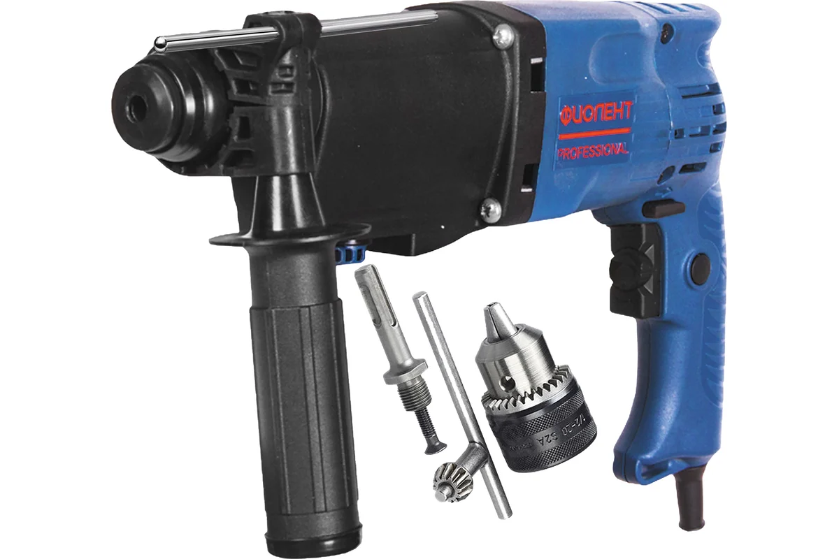 ФИОЛЕНТ П9-850РЭ  Перфоратор SDS+, 850 Вт, 3х-реж., удар 3,2 Дж,  2,6 кг