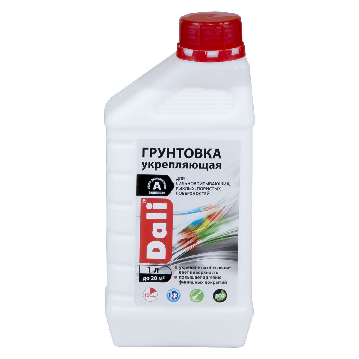 ГРУНТОВКА "DALI" АКРИЛОВАЯ УКРЕПЛЯЮЩАЯ 1 Л (1/6) "РОГНЕДА"