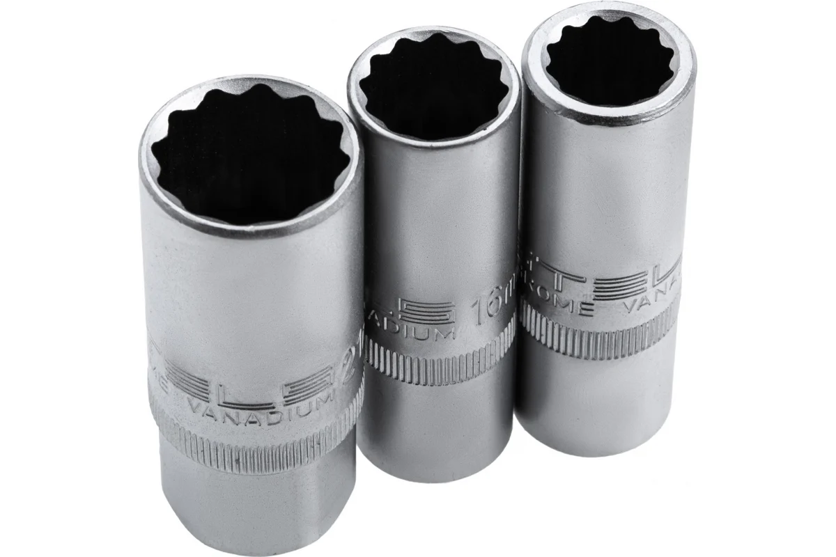 Набор инструментов 1/2", 1/4", CrV, 12 гранные головки, пластиковый кейс, 109 предмета// Stels