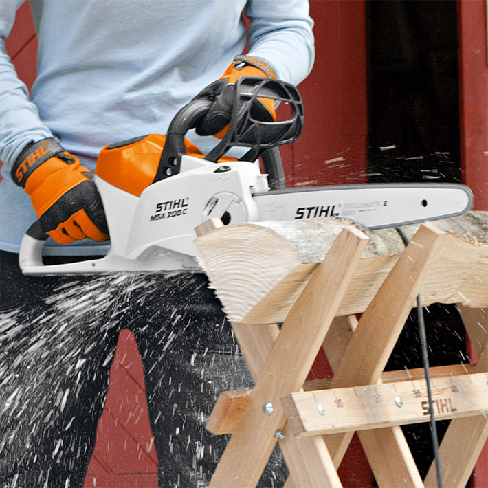 Аккумуляторная пила STIHL MSA 200 CB 14", 36В, 72зв. 1/4" 1,1мм, 2.9кг, без акк. и ЗУ