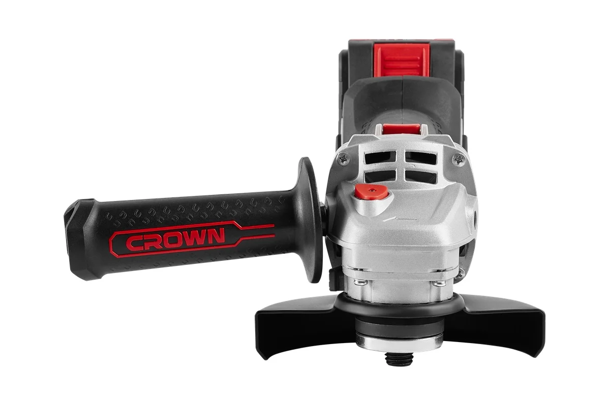 Аккум. УШМ CROWN CT23001-125HX-4 ВМС,Ø125мм, 8000 об/мин, 4 А/ч,20В, 2,51кг.