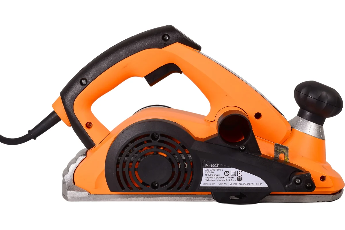 ВИХРЬ Р-110СТ рубанок эл. 1300Вт, 15000об/мин,110 мм со станиной
