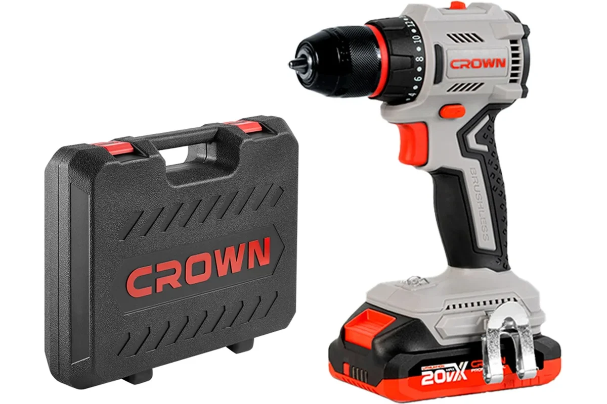 Аккумуляторная дрель-шуруповерт BL CROWN CT21131HMX-2 BMC