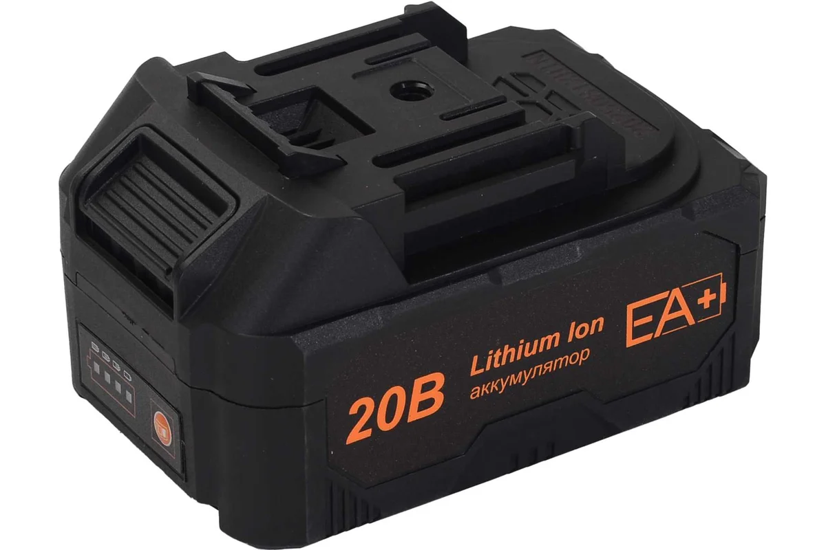 Углошлифовальная машина аккумуляторная АУШМ-125/20Li-R 20 В, 4 Ач, плавный пуск, 10 000 об/мин Вихрь