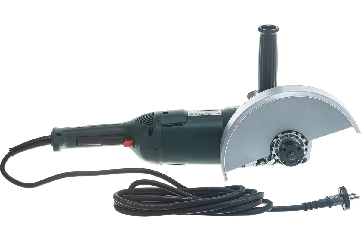 Metabo Углошлиф.машина WE 2000-230 2000 Вт, 230мм, 6600 об/мин, огр.п.тока