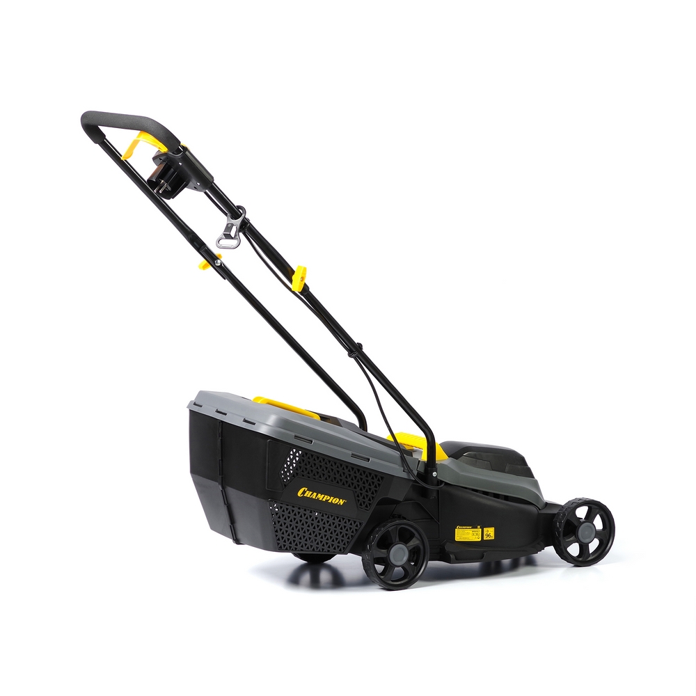 Газонокосилка эл.CHAMPION EM3212/1 (1,2 кВт пл.травосб. 30л, 32см, 30-70мм, 7,1кг)
