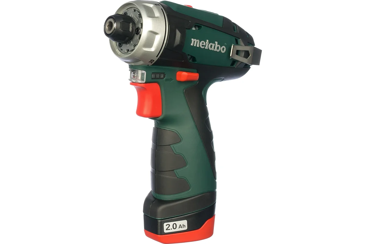 Metabo PowerMaxx BS Basic Set Акк.винт. 10.8В 2*2.0,LC40,патр.,кейс + набор оснастки
