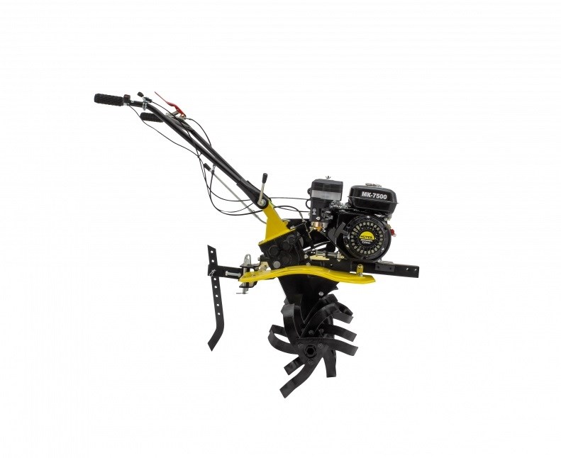 Мотоблок HUTER MK-7500P, 7л.с.,4хт.дв.208см3.,бак 3,0л, ш.обр.100см, 93кг
