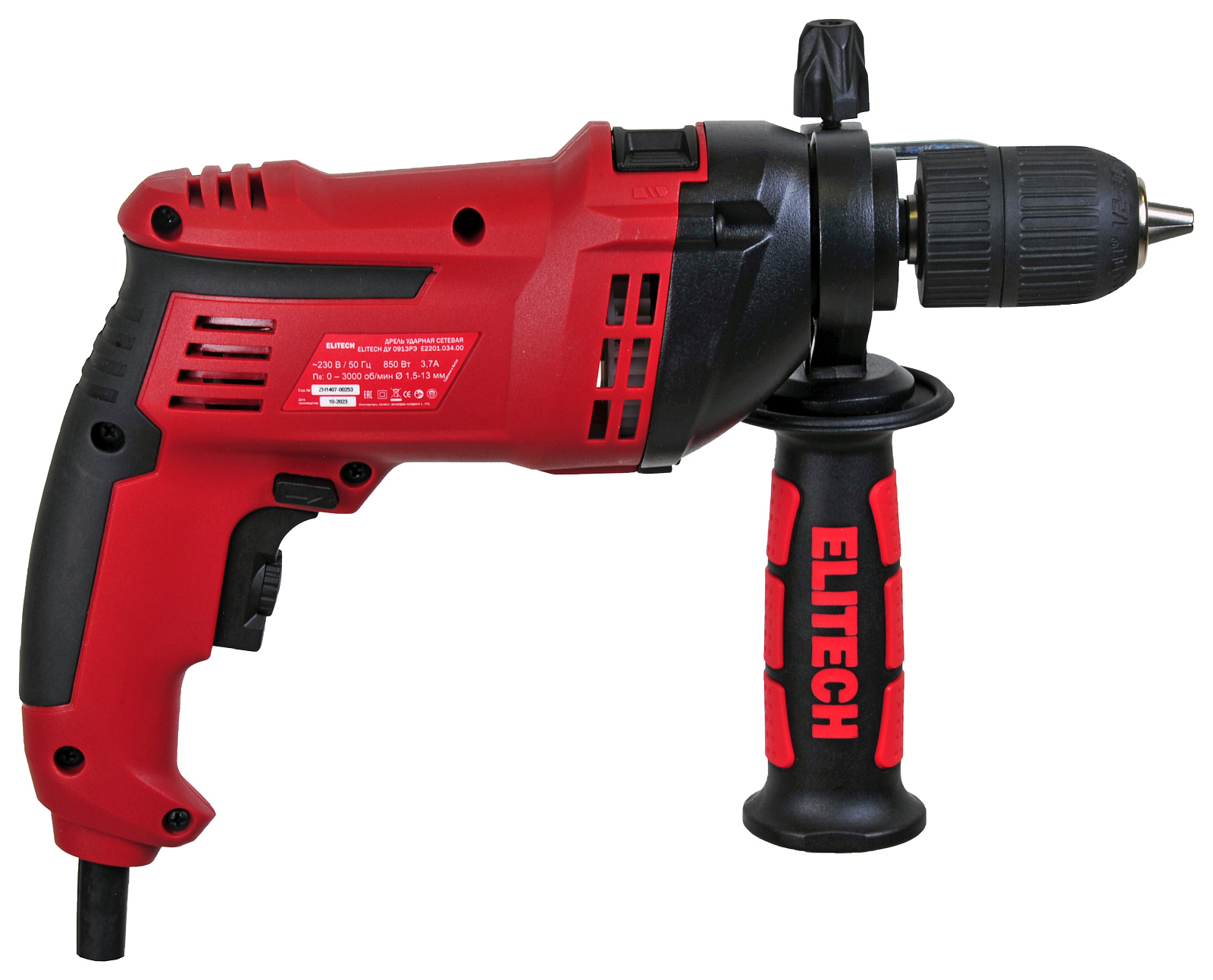 ELITECH ДУ 0913РЭ (E2201.034.01) (Дрель ударная)