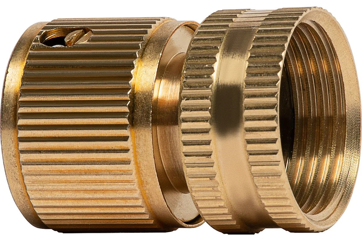 Соединитель латунный быстросъемный, внутренняя резьба 3/4"// Palisad