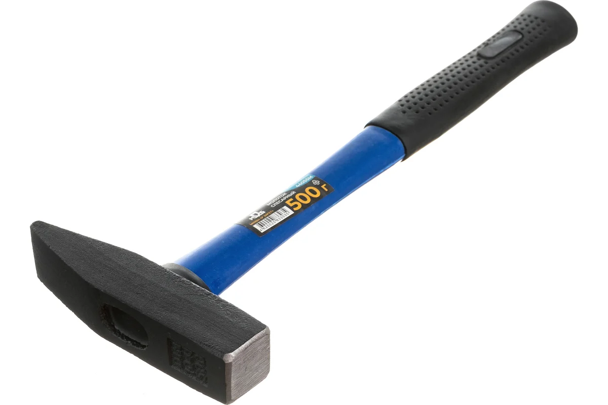 Молоток, стеклопластиковая ручка  500 гр.