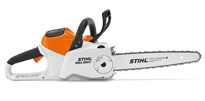 Аккумуляторная пила STIHL MSA 200 CB 14", 36В, 72зв. 1/4" 1,1мм, 2.9кг, без акк. и ЗУ