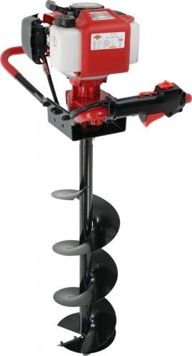 Мотобур DDE GD-52-200 (двухтактный 52 куб.см., 1,8 кВт, редукция 34:1, масса 9,8 кг, макс. диаметр 2