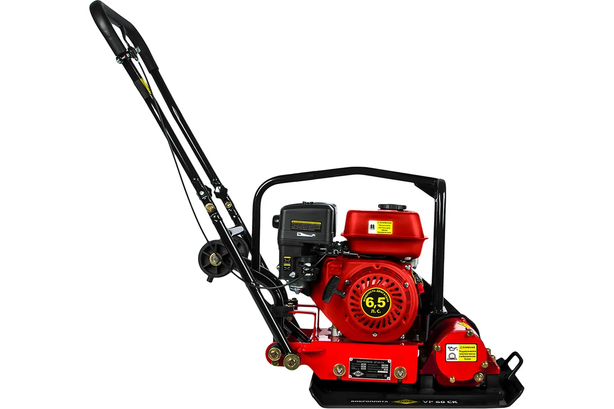 Виброплита DDE VP60-CK, 4х-тактн. дв.LONCIN G200F, 6,5 л/с, плита 510*370мм, 12,5 кН, 65кг